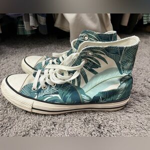 Leafy green converse